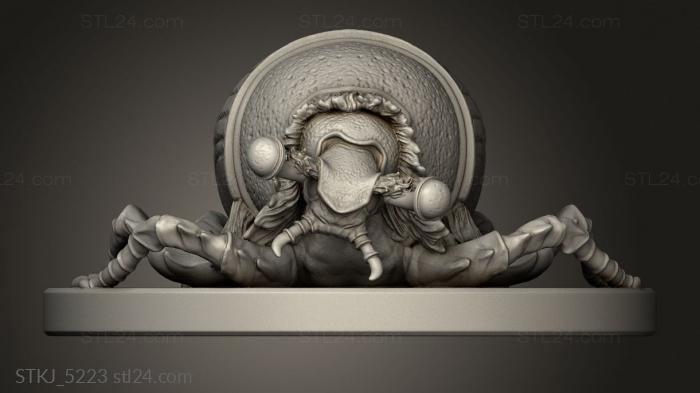 Animal figurines (Giant Scarab Beetle, STKJ_5223) 3D models for cnc