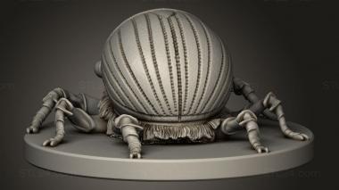 Animal figurines (Giant Scarab Beetle, STKJ_5223) 3D models for cnc