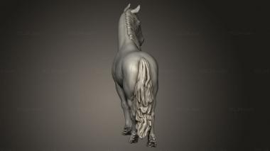 Animal figurines (Horse, STKJ_5224) 3D models for cnc