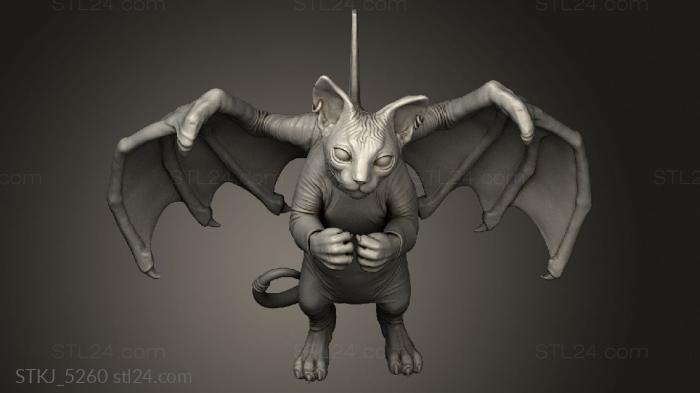 Animal figurines (The Dragon Trapper Lodge, STKJ_5260) 3D models for cnc
