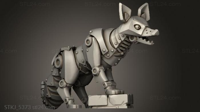 Animal figurines (Titans Adventure RPG To Engineer Pet, STKJ_5373) 3D models for cnc