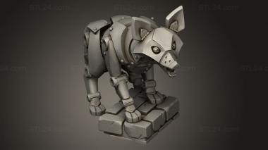 Animal figurines (Titans Adventure RPG To Engineer Pet, STKJ_5373) 3D models for cnc