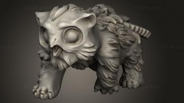 Animal figurines (Titans Adventure To Owlbear cub, STKJ_5374) 3D models for cnc