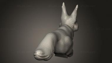 Animal figurines (Woodland Squirrel, STKJ_5407) 3D models for cnc