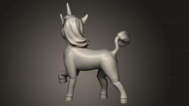 Animal figurines (UN, STKJ_5434) 3D models for cnc