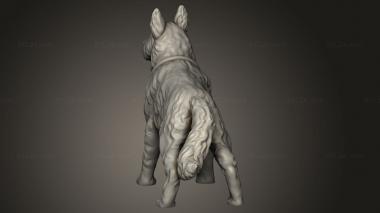 Animal figurines (Vaultz Dog Companion, STKJ_5459) 3D models for cnc