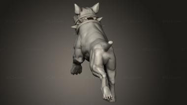 Animal figurines (Way to Glory Blood and Sand Heraklion perro, STKJ_5499) 3D models for cnc