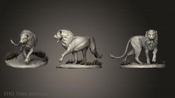 Animal figurines (Woog Were Back Dinosaurs Story, STKJ_5566) 3D models for cnc