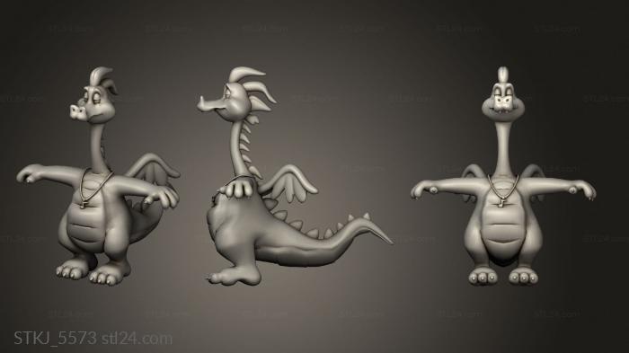 Animal figurines (Zak and Wheezie, STKJ_5573) 3D models for cnc