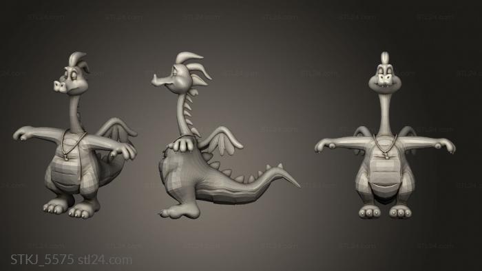Animal figurines (Zak and Wheezie, STKJ_5575) 3D models for cnc