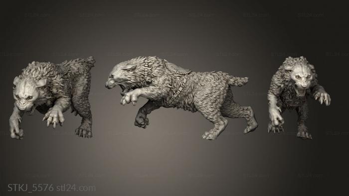 Animal figurines (zanovo Carninn, STKJ_5576) 3D models for cnc