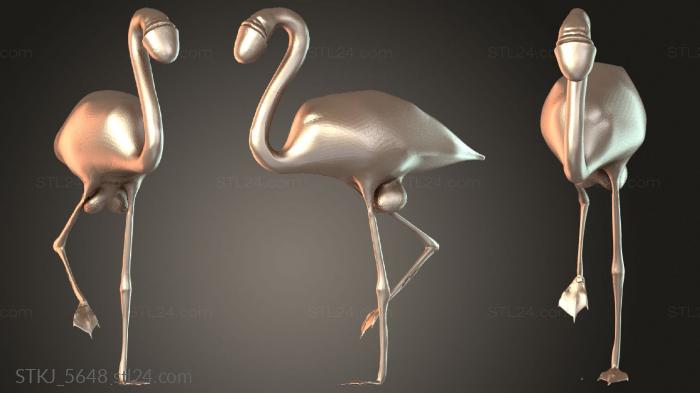 Animal figurines (STKJ_5648) 3D models for cnc