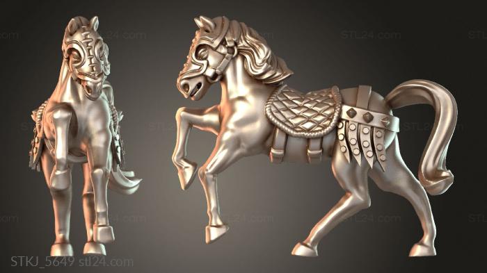 Animal figurines (STKJ_5649) 3D models for cnc