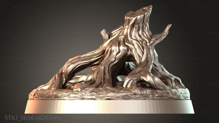 Animal figurines (STKJ_5656) 3D models for cnc