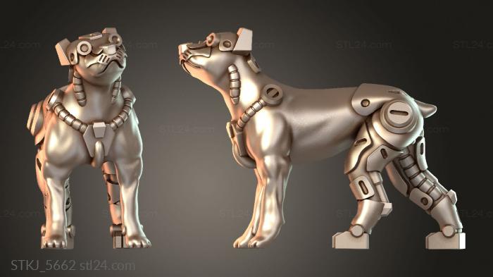 Animal figurines (STKJ_5662) 3D models for cnc