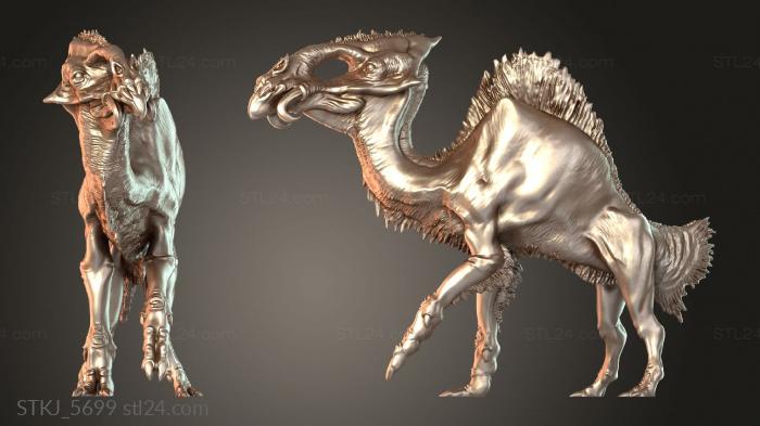 Animal figurines (STKJ_5699) 3D models for cnc