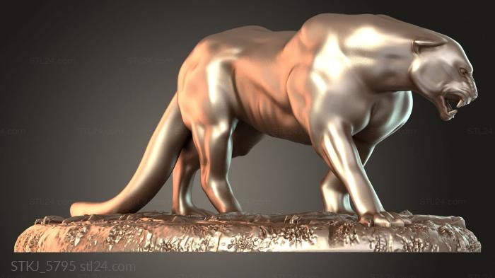 Animal figurines (STKJ_5795) 3D models for cnc