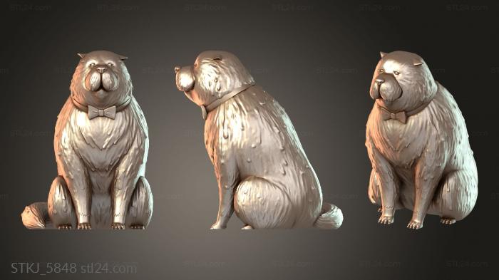 Animal figurines (STKJ_5848) 3D models for cnc
