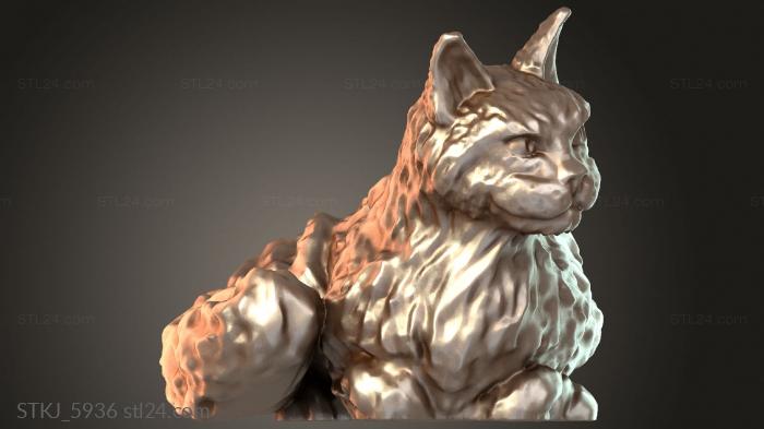 Animal figurines (STKJ_5936) 3D models for cnc