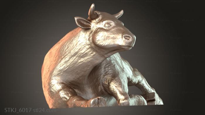 Animal figurines (STKJ_6017) 3D models for cnc