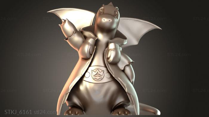 Animal figurines (STKJ_6161) 3D models for cnc