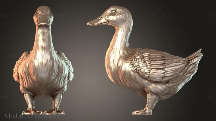 Animal figurines (STKJ_6172) 3D models for cnc