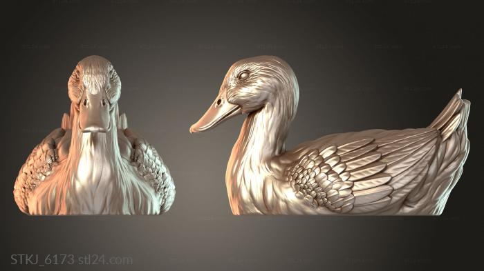 Animal figurines (STKJ_6173) 3D models for cnc