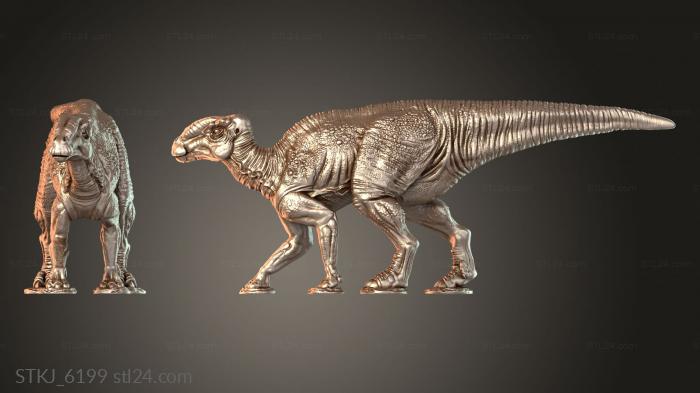 Animal figurines (STKJ_6199) 3D models for cnc
