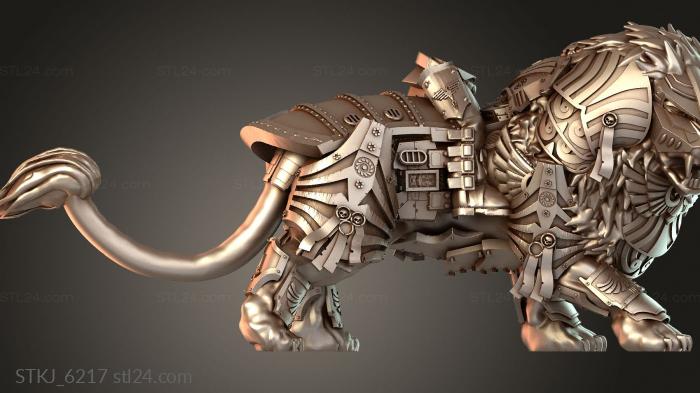 Animal figurines (STKJ_6217) 3D models for cnc
