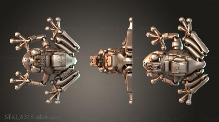 Animal figurines (STKJ_6318) 3D models for cnc