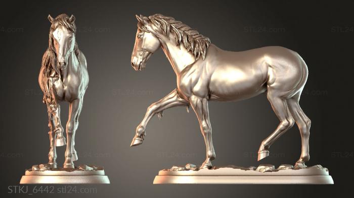 Animal figurines (STKJ_6442) 3D models for cnc