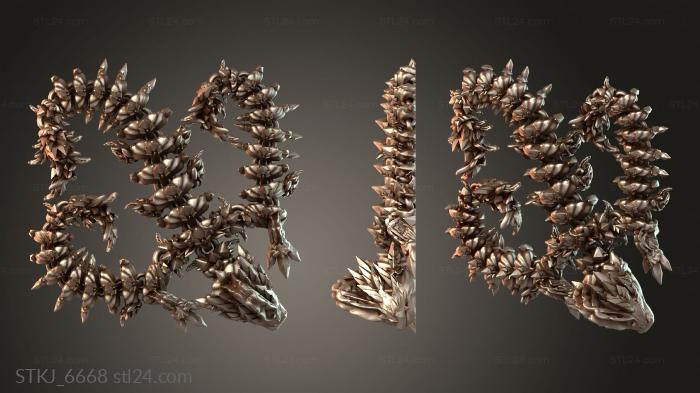 Animal figurines (STKJ_6668) 3D models for cnc