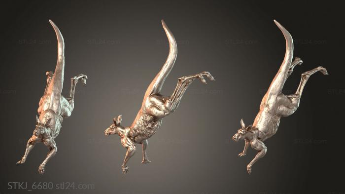 Animal figurines (STKJ_6680) 3D models for cnc