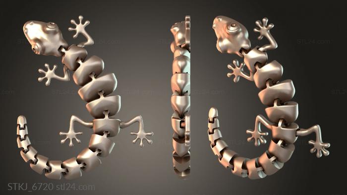 Animal figurines (STKJ_6720) 3D models for cnc