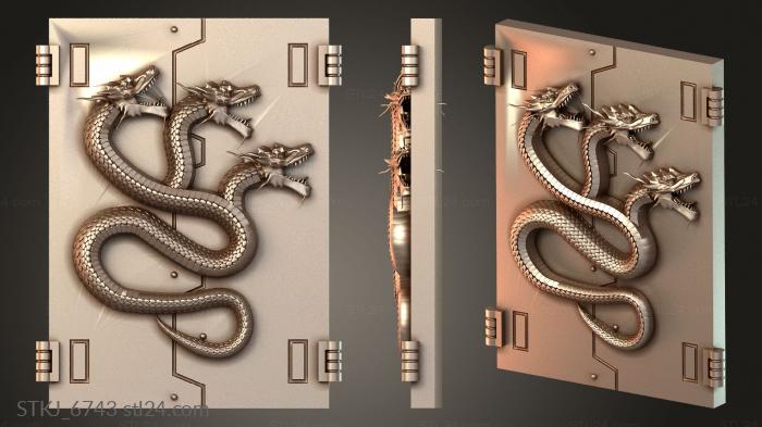 Animal figurines (STKJ_6743) 3D models for cnc