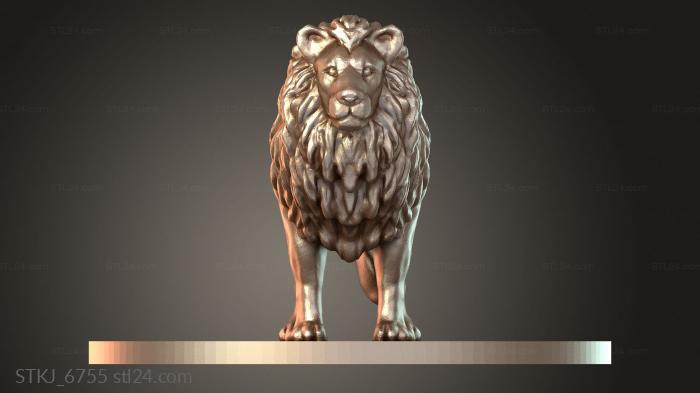 Animal figurines (STKJ_6755) 3D models for cnc