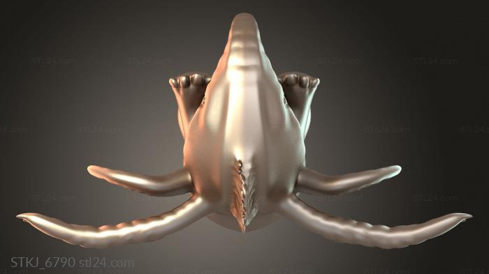 Animal figurines (STKJ_6790) 3D models for cnc