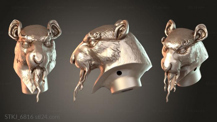 Animal figurines (STKJ_6816) 3D models for cnc