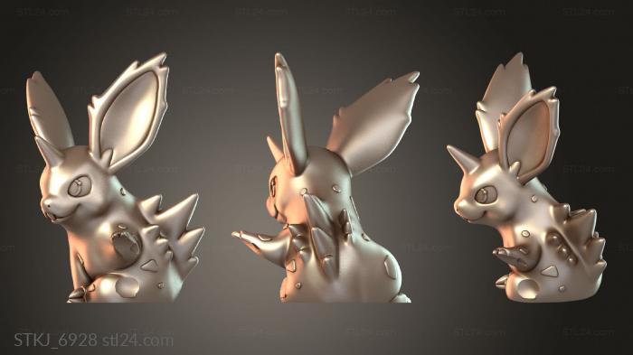 Animal figurines (STKJ_6928) 3D models for cnc