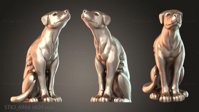 Animal figurines (STKJ_6966) 3D models for cnc