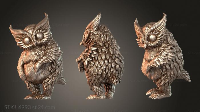 Animal figurines (STKJ_6993) 3D models for cnc