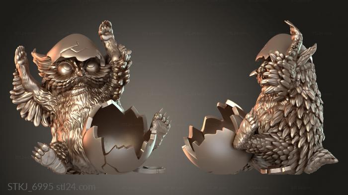 Animal figurines (STKJ_6995) 3D models for cnc
