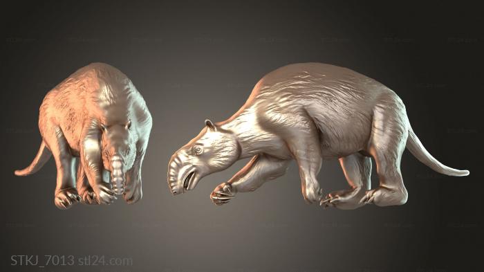 Animal figurines (STKJ_7013) 3D models for cnc