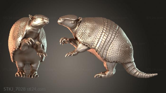Animal figurines (STKJ_7028) 3D models for cnc
