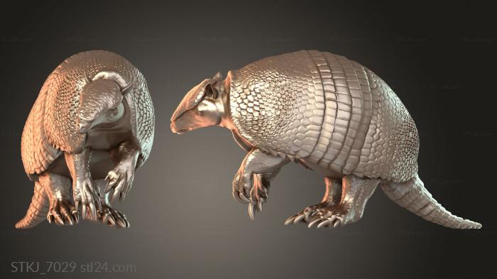 Animal figurines (STKJ_7029) 3D models for cnc