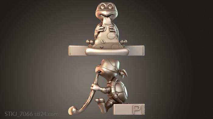Animal figurines (STKJ_7066) 3D models for cnc