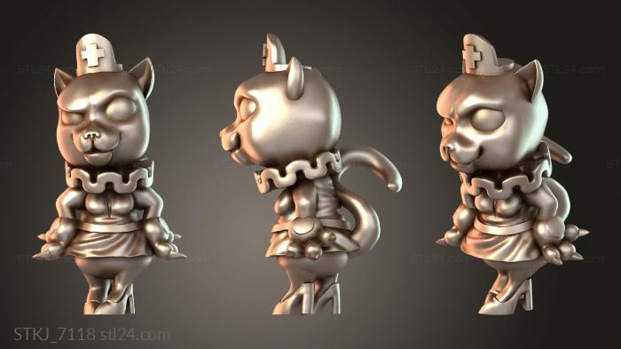Animal figurines (STKJ_7118) 3D models for cnc