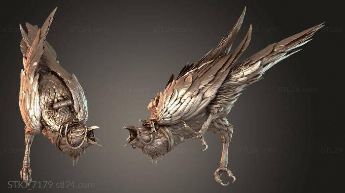 Animal figurines (STKJ_7179) 3D models for cnc