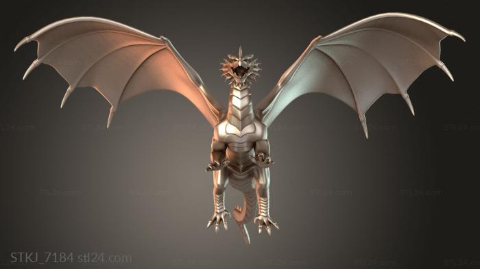 Animal figurines (STKJ_7184) 3D models for cnc