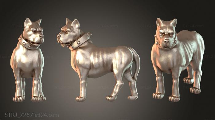Animal figurines (STKJ_7257) 3D models for cnc